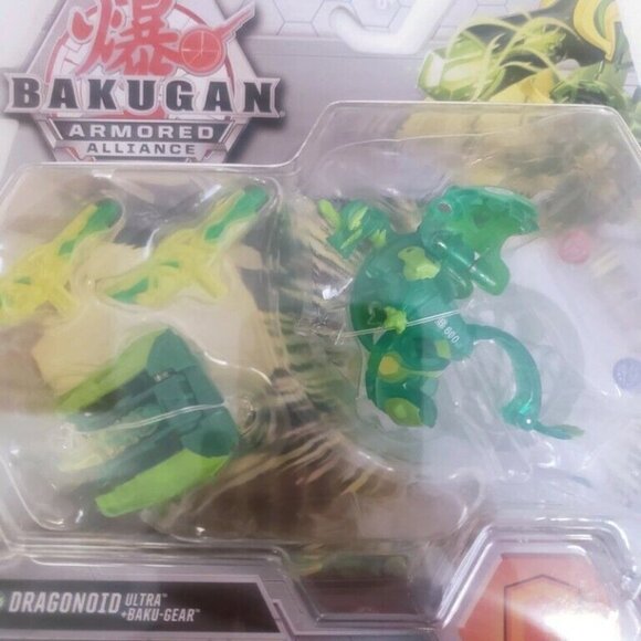BAKUGAN Armored Alliance DRAGONOID Ultra Baku Gear Ability Character Card Age 6+ - Picture 2 of 3